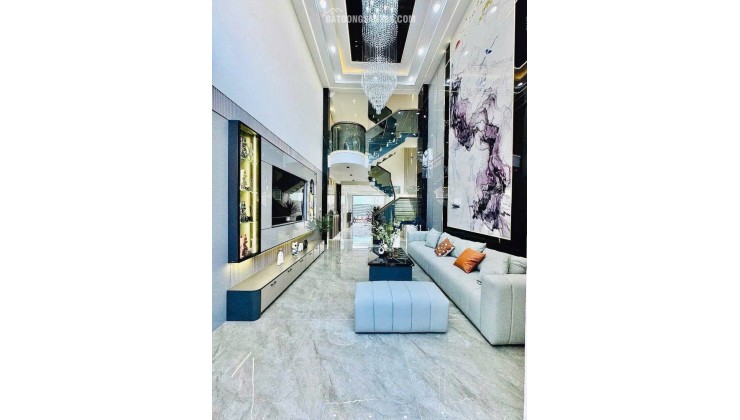 Nhà mới SHR 5 tầng HXH 75m2, Vuông – Thạnh Xuân 25 Quận 12 S